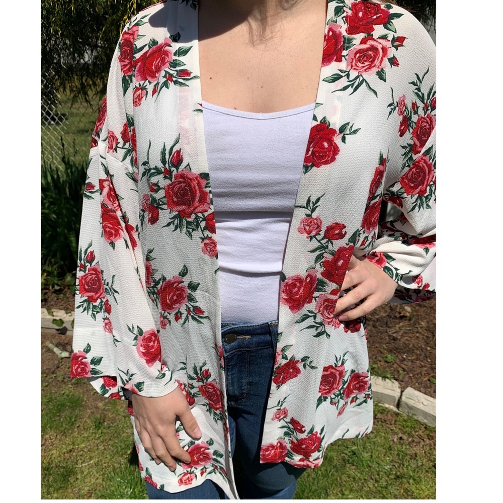 Floral Kimono